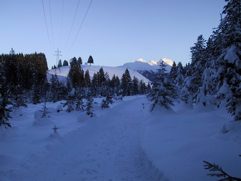 Abendspaziergang Pass Turn